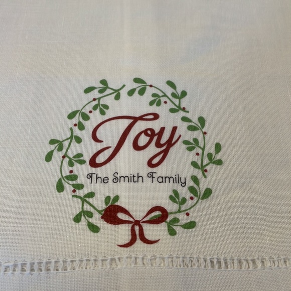 ❤️🎄❤️ Christmas Decorative Towels | Set of 2 | NWOT | The Smith Family ❤️🎄❤️ - Picture 8 of 9